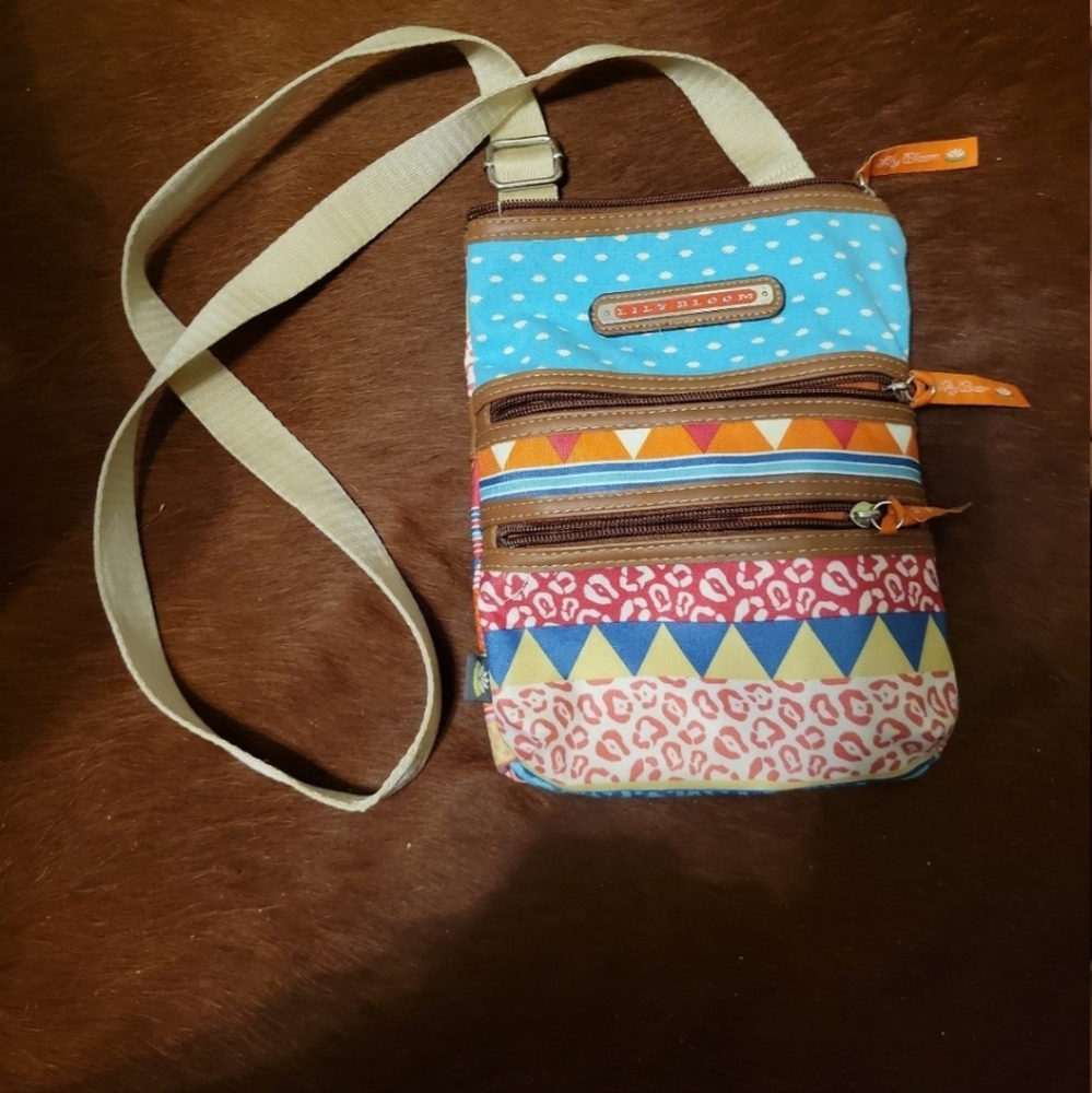 crossbody purse lily bloom